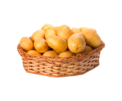 Russet Idaho Potatoes Fresh Premium Fruit and Produce Vegetables, 4 pound case