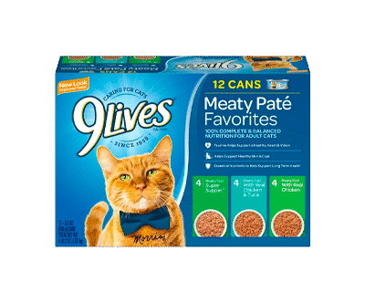 Lives Paté Favorites Variety Pack Wet Cat Food, 5.5-Ounce Cans, 12-Count