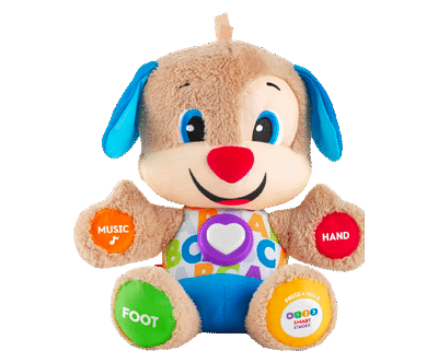 Baby & Toddler Toy Smart Stages Puppy With White Shirt, For Ages 6+ Months